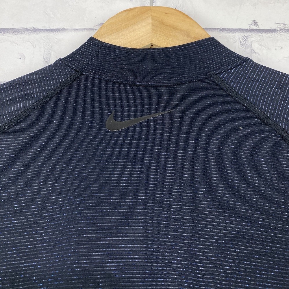 Nike Shirt Women's Size XL Long Sleeve Pullover Pro Warm Mock Neck Sparkle Run - Picture 7 of 11